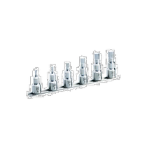 Japan direct mail Japanese TONE model SHH410 hex socket set (including holder) 10pcs