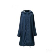 Japanese direct mail HARAINY raincoat raincoat Kappa rain gear jacket womens bicycle AQUA poncho