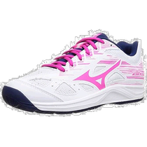 (Publipostage direct du Japon) Mizuno Mizuno chaussures de badminton Sky Blaster2 blanc x rose x bleu foncé 23 5c