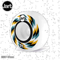 Japan Direct mail JART skate wheel JART SKATEBOARDS SPIRAL 51mm 102A Wheel Group Men