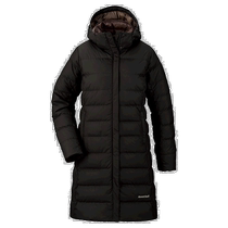Daily fashion running errand Montbell womens travel down long coat is warm comfortable casual versatile and fashionable