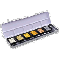 (Japan Direct mail) Squared Teke Solid Watercolor Pearl Glawd Series 6 Color