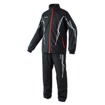 (Direct mail from Japan) gamakatsu windproof suit GM3682 black × silver 3L