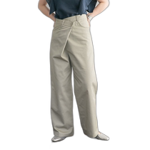 Japan Direct Mail KBF Womens Adjustable Belt Wide Leg Pants KB4524J280