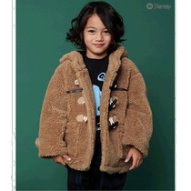 Japan direct mail BREEZE childrens plush material coat warm and cute style in winter unique design