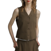 Japan direct mail ROSE BUD womens simple style vest 6004216004
