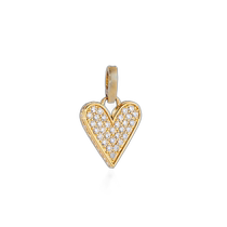 Japanese direct mail Japanese trend Star JewelryK18 charm pendant connection love number: 1ZC0762