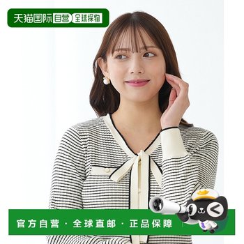 1 hour refundable japan direct mail astoria odier women's loose color v-neck sweater half zipper