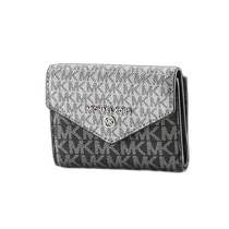 Japan direct mail MICHAEL KORS folding wallet JET SET CHARM SIG tri-fold compact 3