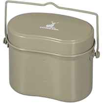 (Direct Mail from Japan) Lupai Mestin Lunch Box 4 in Khaki UH-4119