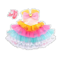Bandai Wandai StarTwinkle Colorful Lotus Leaf Lace with dress toy