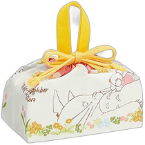 (Direct mail from Japan) Skaterr Childrens Drawstring Lunch Bag Totoro Pattern KB7-A