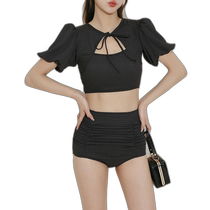Direct mail from Japan TeddyShop Womens Puff Sleeve High Waist Bikini Two-piece Set hys3165