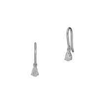 Day Tide Legs Mikimoto Mimoto Mikimoto Lady Earrings 18K Platinum Diamond Minimalist Atmospheric Delicacy