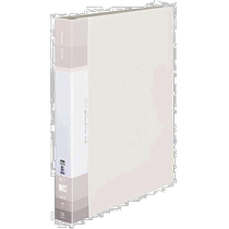 (Japan Direct Mail) Kokuyo National Reputation Loose-leaf Folder Rice White A4 Large Capacity -GLB730W