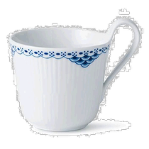 (JAPAN DIRECT MAIL) ROYAL COPENHAGEN MARK CUP HIGH HANDLE 1026448 WHITE 330ml