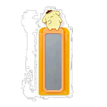 Japan Direct Mail (Japan Direct Mail) Sanrio Triple Lull Gull Cosmetic Mirror Pudding Dog Paparazzi Pattern 251259