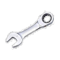(Direct mail from Japan) Trusco Zhongshan gear wrench combination short size 15x15 length 119 TGR