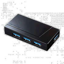(Direct mail from Japan) SANWA SUPPLY USB3 1 hub 4 ports with magnet