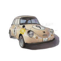 (Direct mail from Japan) 1 24 Subaru 360 1964 2nd Japan GPT-1 Group Winning Model 2032