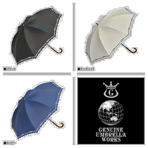 Direct mail from Japan GENUINE UMBRELLA WORKS Parasol Long Umbrella Lightweight Ladies 99% Waterproof