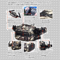 Japanese Direct Mail LSD Belt Bag Medium Shot Neo Black