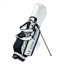 Japan direct mail le coq Golf QQBUJJ01 lightweight printed pattern stand caddy bag white le c