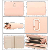 Japan direct mail Marc Jacobs bifold wallet 2S3SMP003S01 rose style J Mark Niu Er