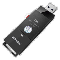 (日本直邮)BUFFALO 抗病毒抗菌便携式 SSD USB3.2 (Gen1) TypeA