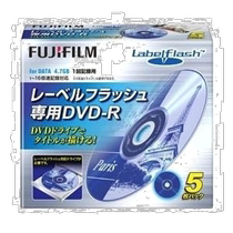 Self-operated | FUJIFILM DVD-R4 7GB 3x speed compatible with 5 packs DDR47HX5 LF 16X Fuji