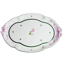Direct mail from Japan HEREND VRH Vienna Rose Tray Mocha 400