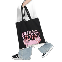 Japanese direct mail PUNYUS 10th anniversary Naomi illustration cotton universal tote bag PN24SS065