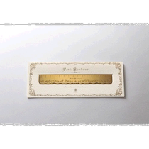 (Direct Mail from Japan) Clover Coke Fashion Ruler Fashion Classic Office Simple Learning 15cm Brass