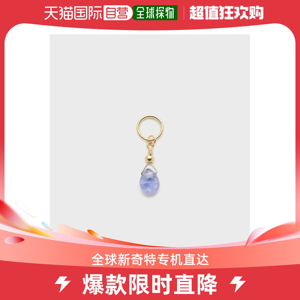 Japan Direct Mail NOJESS Lady K10 Tansanshi Pendant Trinkets Lucky Small Amulet Necklace Earrings Two-Taobao
