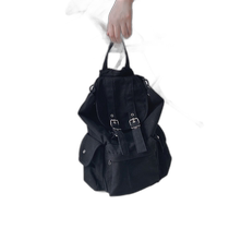 Japan direct mail AS KNOW AS plus canvas double strap large pocket backpack ZT8644