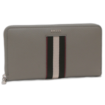 Japan direct mail BALLY long wallet Barron gray black men BALLY MLT00V VT579 U737P