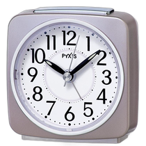 (Direct mail from Japan) Seiko Clock Alarm Clock PYXIS Light Pink Pearl Single Product