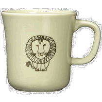(Direct mail from Japan) Yamaka Yamaka Store Lisa Larson Mug Lion LL12-11