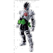 (Direct mail from Japan) Kamen Rider Zio RKF Legend Rider Series Kamen Rider Genm Figure