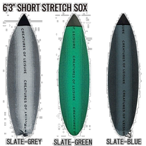 Japan Direct Mail CREATURES Short Stretch SOX 63 Creatures Short Stretch Socks Surfboard