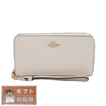 Japan Direct Mail COACH Womens Long Wallet 3441-IMCHK Womens White