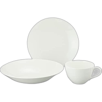 Japan Direct Mail (Japan Direct Mail) Narumi Narumi Online Limited White 3-piece Soup Plate Set 51326-