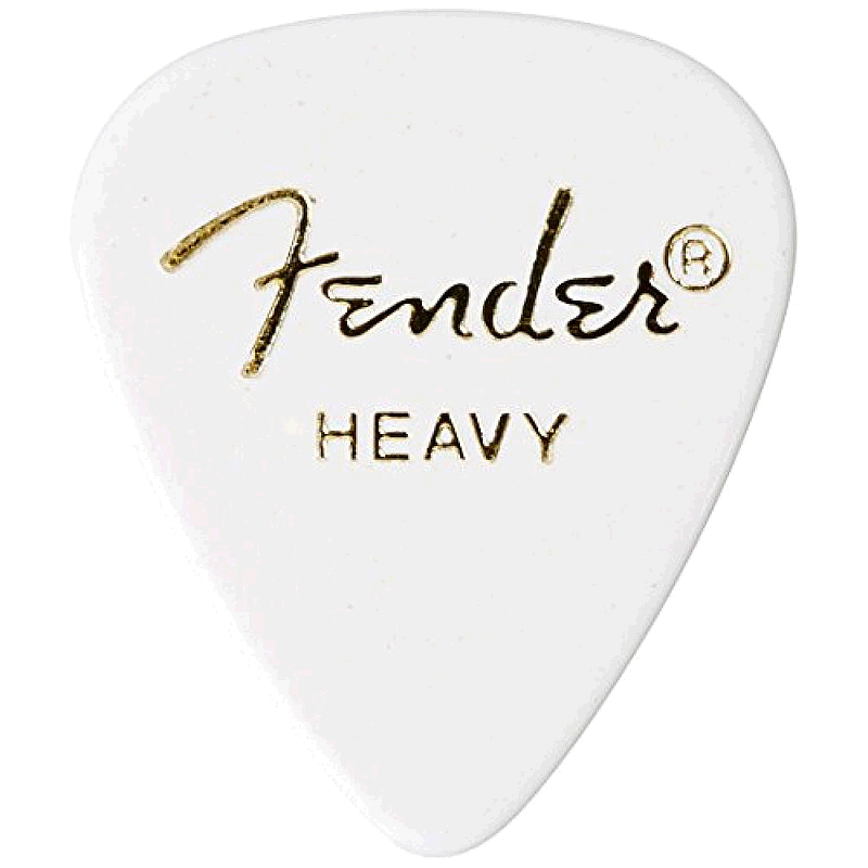 日本直邮】Fender芬达吉他拨片351/HEAVY/WH-Taobao Malaysia