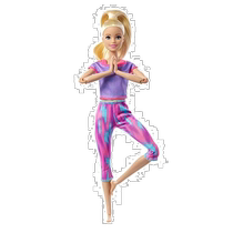 (Прямая почта Японии) Mattel Metei Doll Barbie Dolls 3 year ~ Purple Pink Sunable