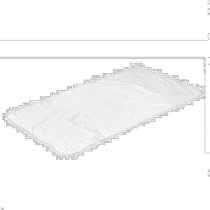 (Direct mail from Japan) Yamazen electric blanket beige 140×80cm with mite removal function YMM-