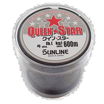(日本直邮)Sunline桑濑尼龙鱼线QueenStar600m1.5号粉尘灰