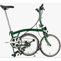 Japan Direct Mail BromptonUrban Low2 Speed 16 Inch Wheel Hub Handmade Small Cloth Folding Bike Racing Bike