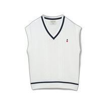 Japan direct mail MACKINTOSH PHILOSOPHY Womens Buck Bear Tilden knitted vest H5N33