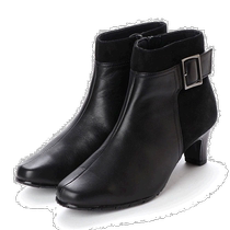 (Japon Direct Post) Espresso Espresso Rakuchin suède Composition Ceinture Conception Bottes courtes