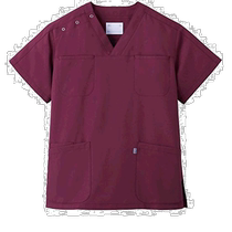 (Direct mail from Japan) Mizuno Medical Workwear Mens MZ0051 Burgundy SS